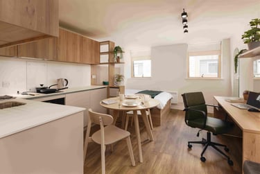 1 bed studio, Calton Road, Holyrood, Edinburgh, EH88DP - Image 5